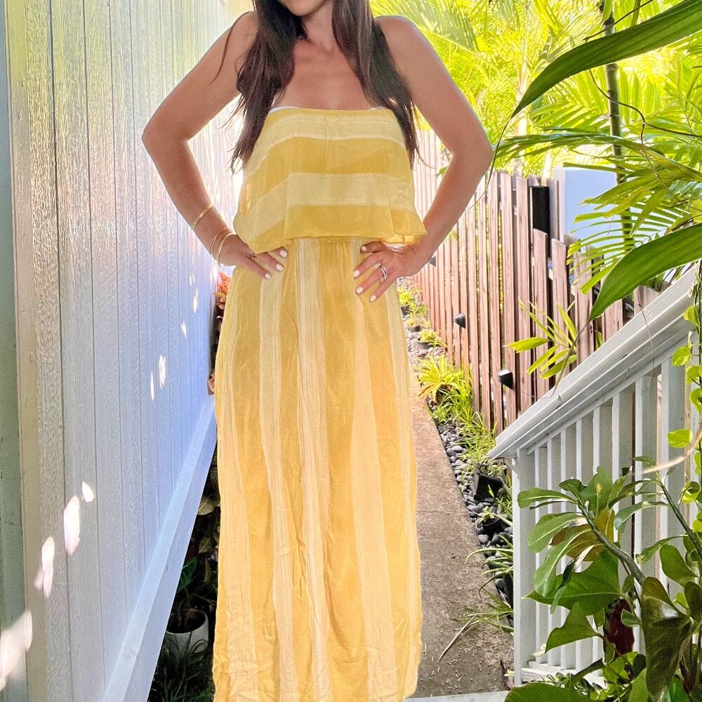 O'Neill Midi Dress - Yellow